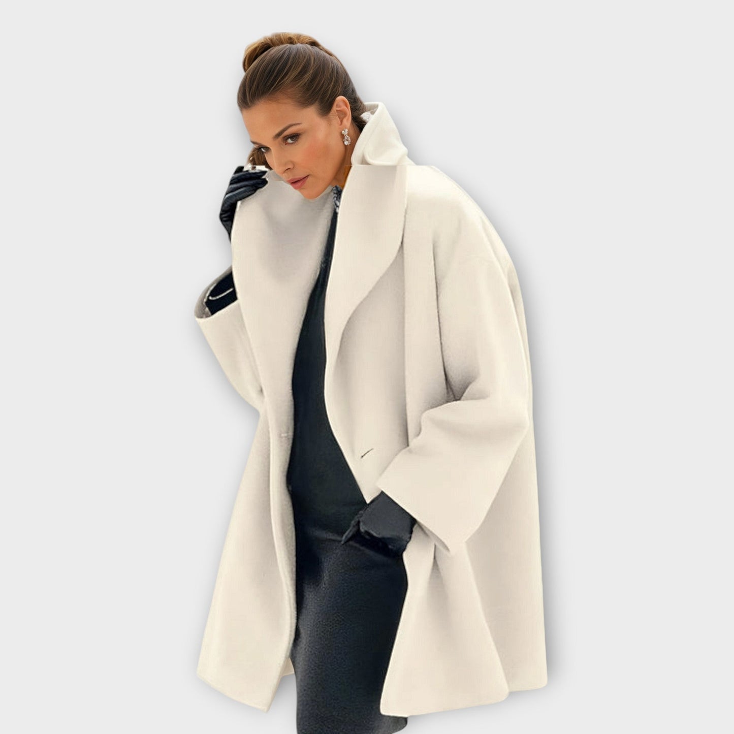 ELISA | Abrigo de lana elegante