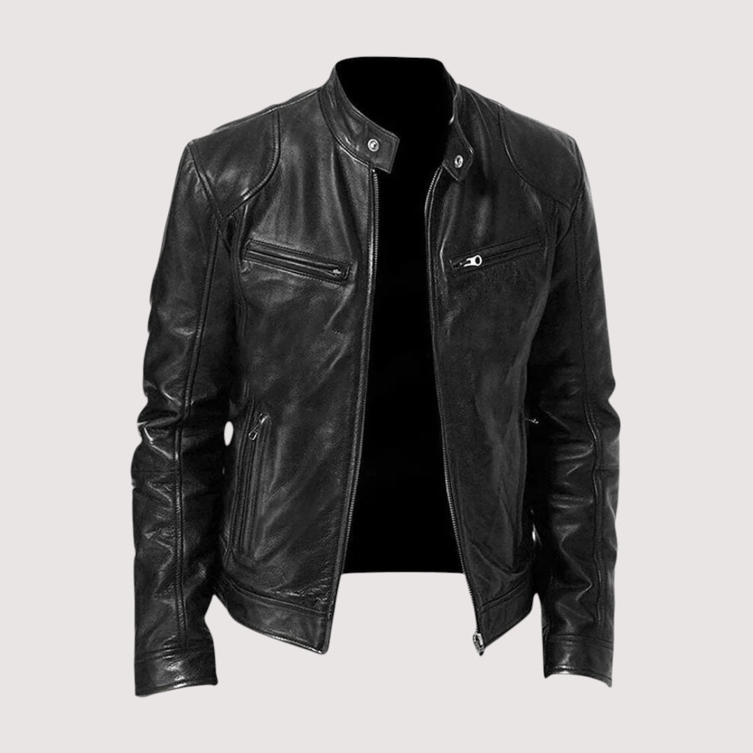 MARC | Chaqueta de cuero sintético para hombre