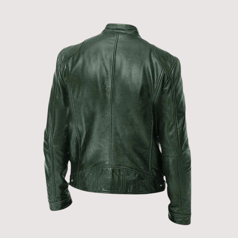 MARC | Chaqueta de cuero sintético para hombre
