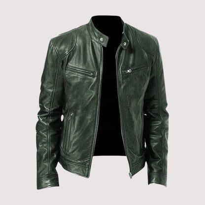 MARC | Chaqueta de cuero sintético para hombre