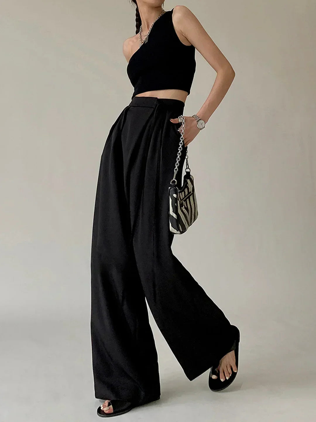 LARA | Pantalón ancho con lazada