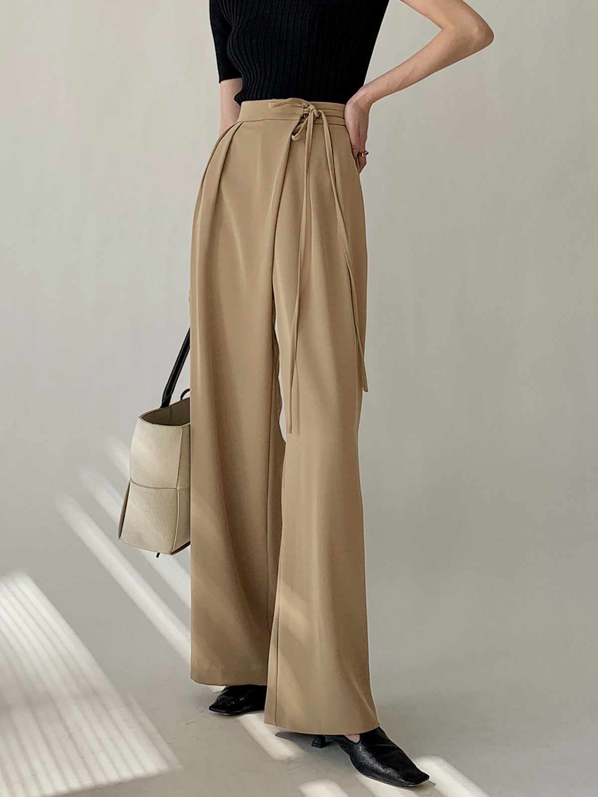 LARA | Pantalón ancho con lazada